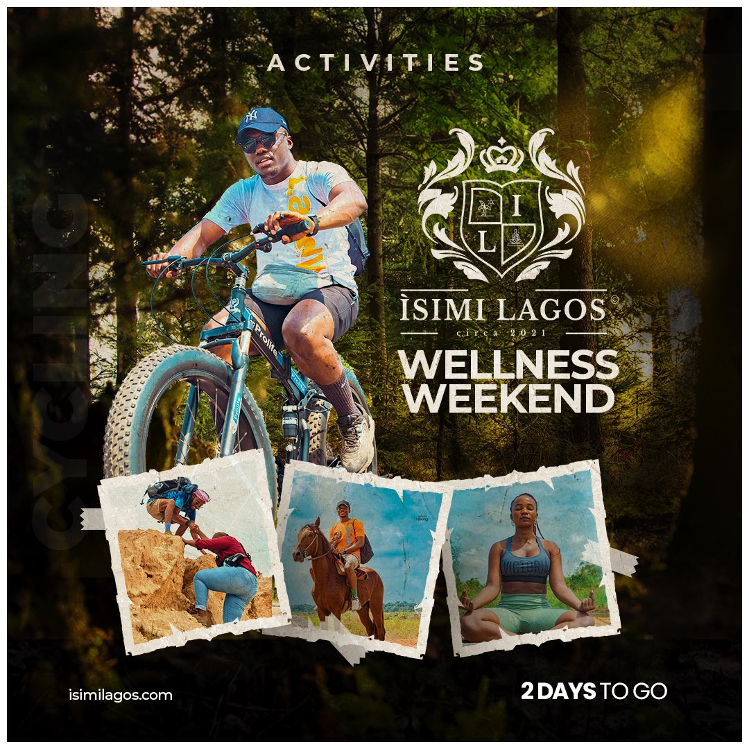 LandWeyNG's tweet photo. Isimi Lagos wellness weekend is only 3 days away!✨🧘🏽‍♀️

Come immerse yourself in a weekend of activities to help you emerge a healthier, happier you.

We cannot wait to host you.😁

#LandWey #IsimiLagos #WellnessWeekend #WeekendinNature #RealEstate #Lagos https://t.co/rh5zF6Esf1