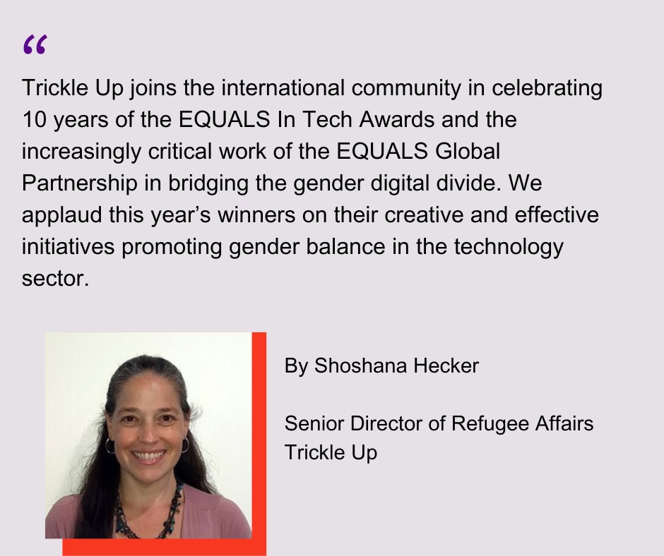 EQUALS Access Coalition Partners @trickleuporg applaud the critical work of the #EQUALSinTech Awards in bridging the #DigitalDivide! Learn more about the 2023 #EQUALSinTech Award winners - equalsintech.org/awards