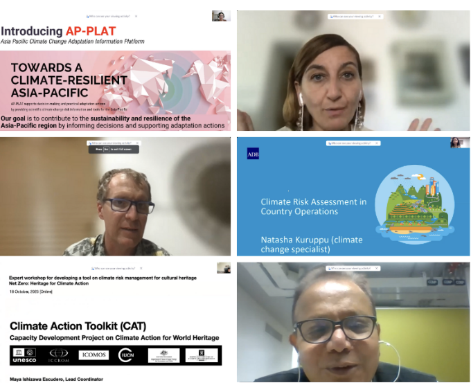 ICCROM-FAR is Developing a Comprehensive Tool on Climate Risk Management for Heritage. In the last 2 years, we have been working to understand how #ClimateChange impacts cultural heritage and the role heritage can play in combatting the climate crisis. 
👉 bit.ly/3RjrSyR