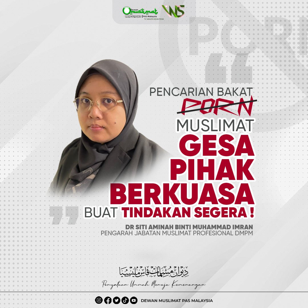 Muslimat PAS Malaysia 🧕🏻 tweet media