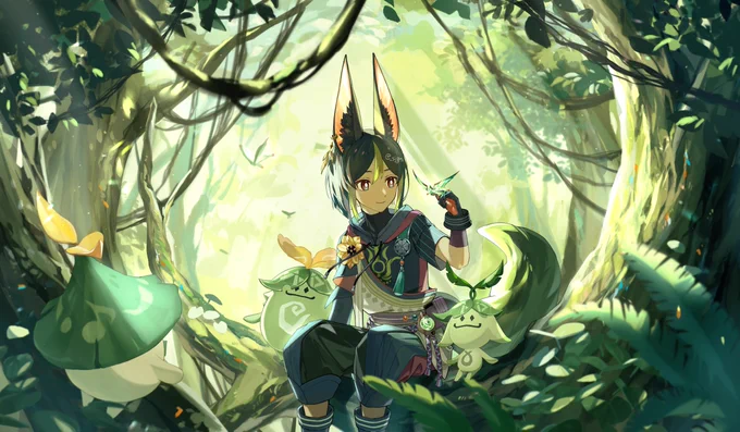 森の友 #Tighnari #原神 