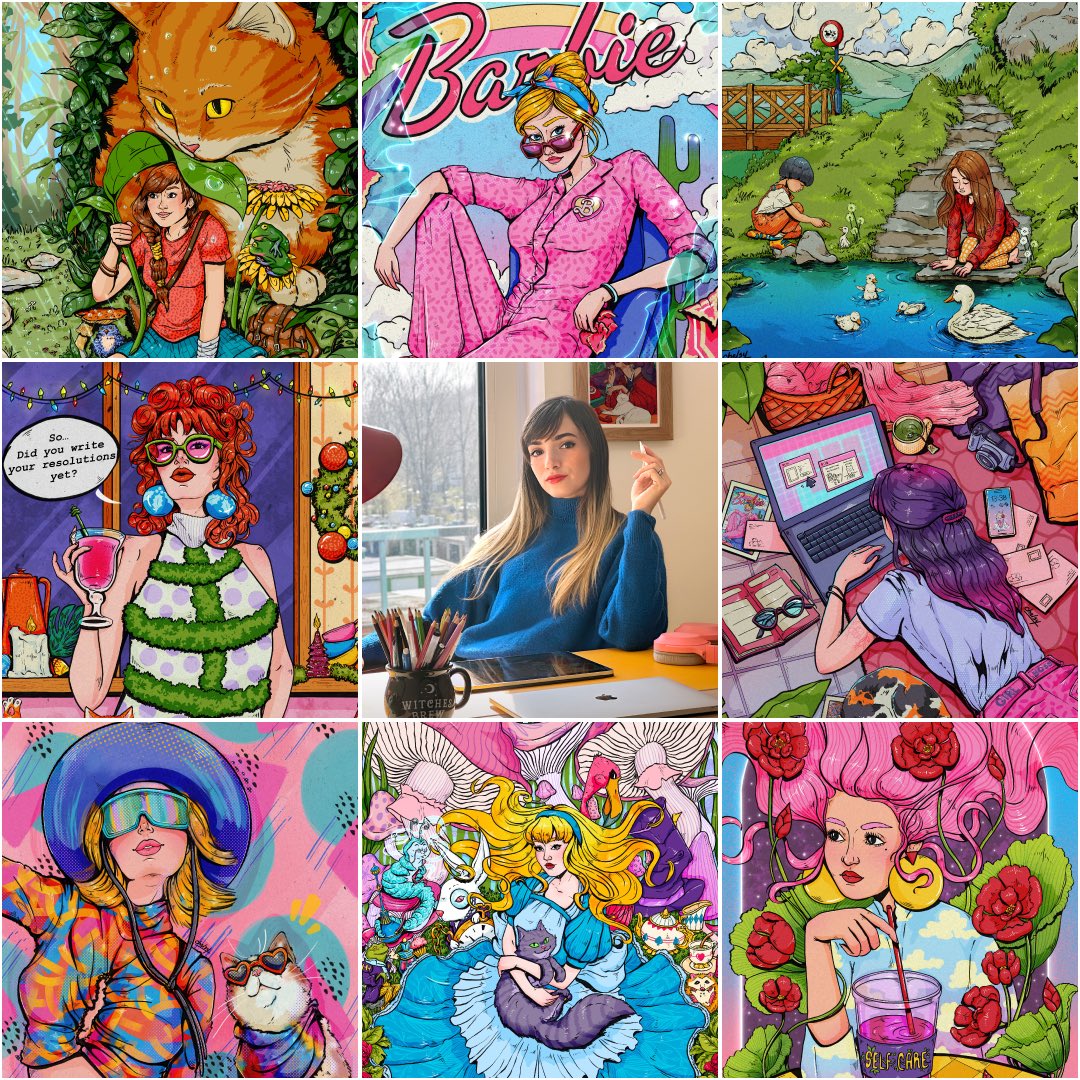 One more Art vs Artist! This year has been full of new beginnings for me but also full of new art that I love! 

#artvsartist2023 #digitalart #art #smallbusinessowner