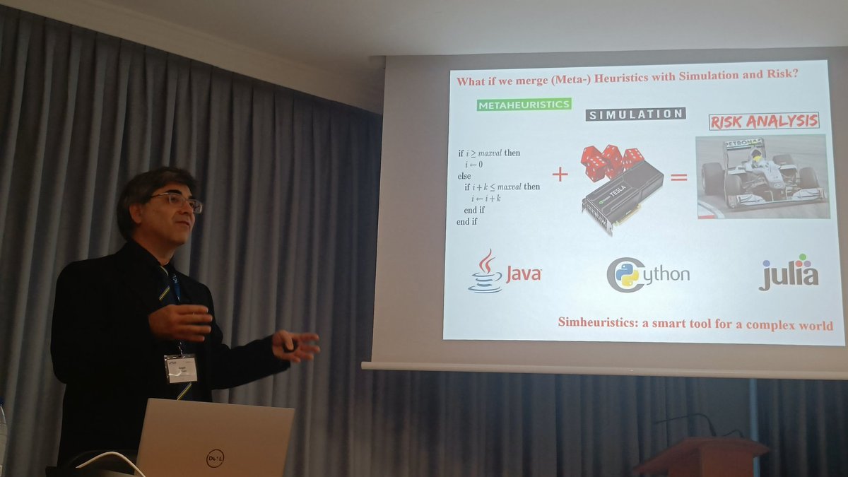 etsii's tweet image. #Hoy #Today we are hosting #SIMUTools2023

15th #EAI International #Conference on #Simulation Tools and Techniques

Let start with first keynote by Prof. Ángel A. Juan from @UPV #OperationResearch and #Computer