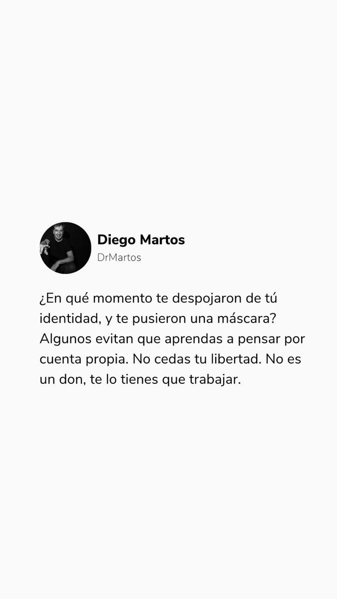 Ver o vivir la verdad ¿Un regalo o una condena?

Muchos lo negaran, otros afirmarán, pero la #libertad sigue siendo el bien más preciado que tiene una persona. 

Te leo, te respondo 💥📣

#librepensadores #consciencia #lasmascarasquenoshabitan #pensamientocritico #coherencia