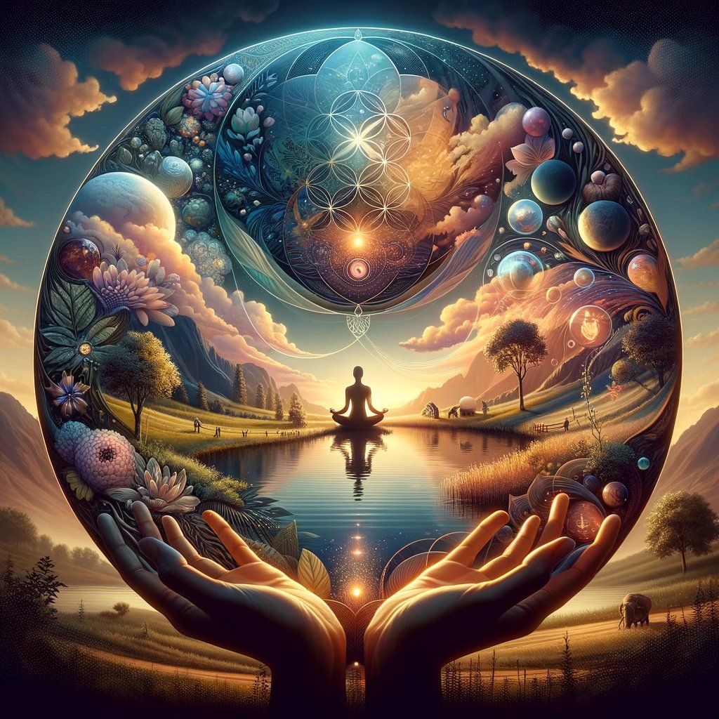 Within us resides a universe, and around us, the universe resides.

Reflect on this unity and find peace in the knowledge that we are all part of a greater whole.

#Unity #CosmicConnection