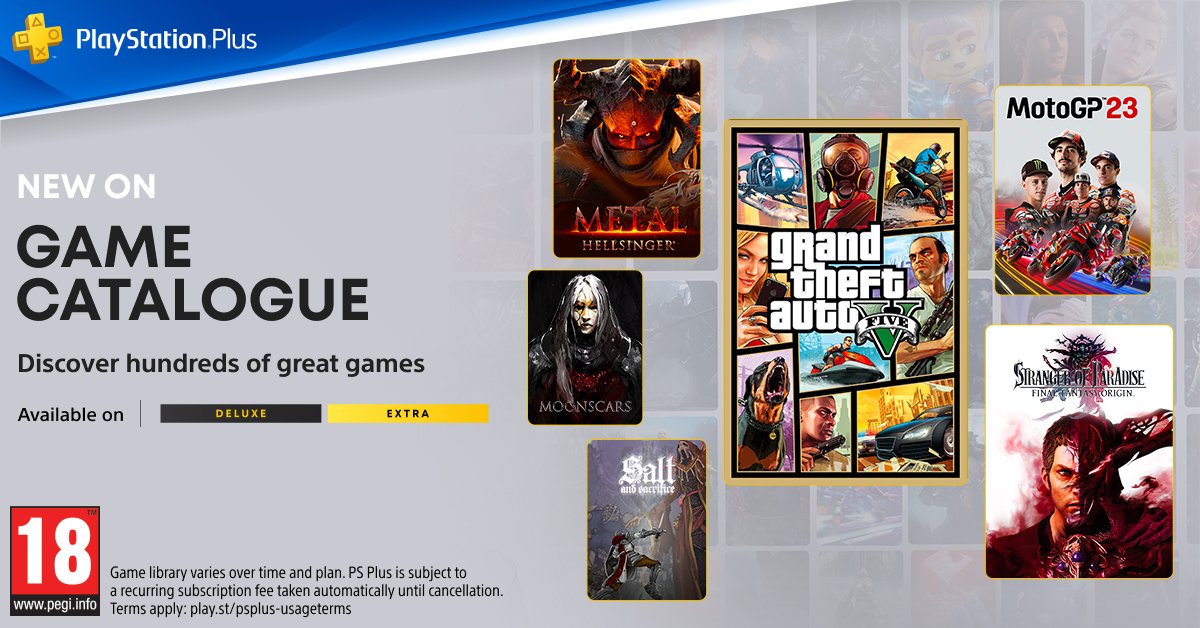 PlayStation Plus Game Catalog lineup for October: Grand Theft Auto