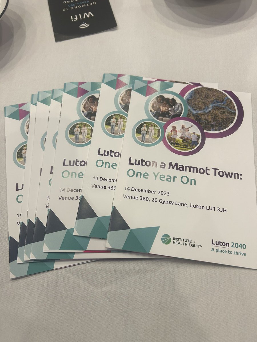 Sally Cartwright (@sal_cartwright) on Twitter photo Really excited for our āone year onā marmot town event, showcasing and celebrating all weāve achieved together with partners and looking to the future to think about how we can have even greater impact on tackling health inequalities <a href="/marmotihe/">The Sir Michael Marmot Institute of Health Equity</a> <a href="/lutoncouncil/">Luton Council</a> Really excited for our āone year onā marmot town event, showcasing and celebrating all weāve achieved together with partners and looking to the future to think about how we can have even greater impact on tackling health inequalities <a href="/marmotihe/">The Sir Michael Marmot Institute of Health Equity</a> <a href="/lutoncouncil/">Luton Council</a>