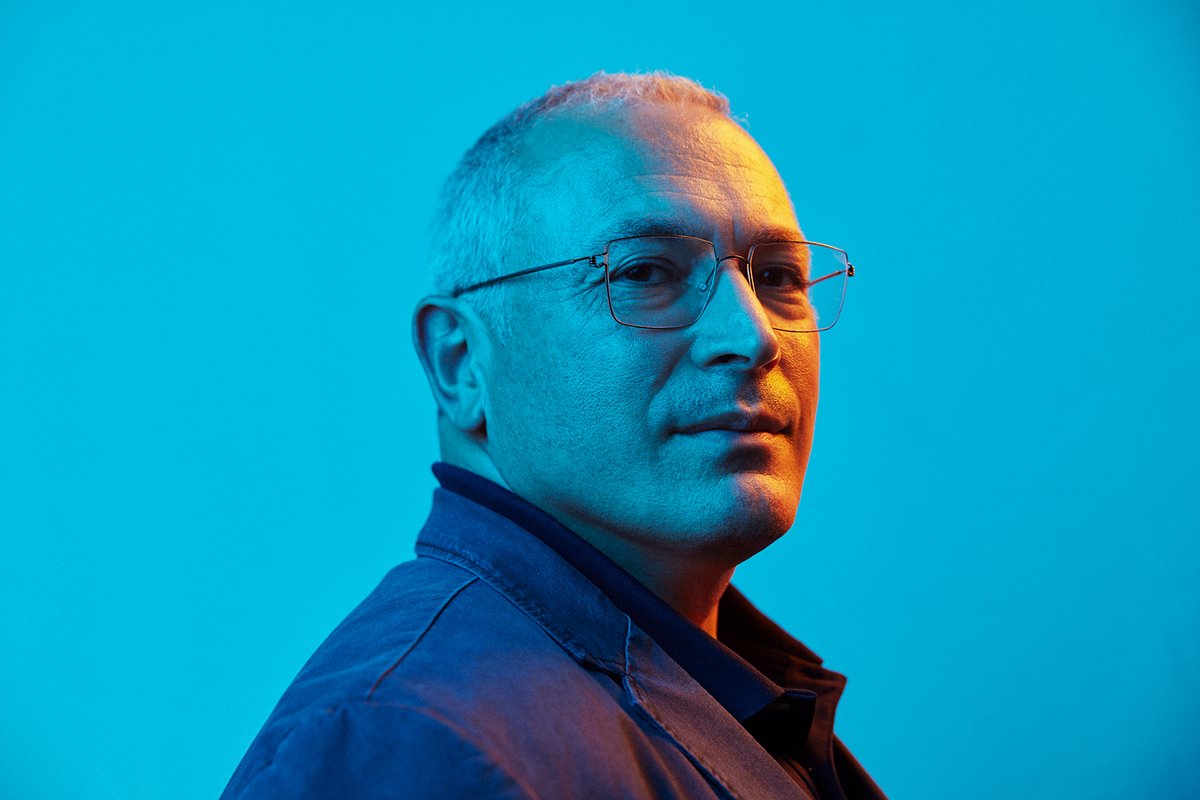 Exiled Russian tycoon and formerly Russias wealthiest man, Mikhail Khodorkovsky photographed by me in London for The Sunday Times Magazine. #mikhailkhordokovsky #thesundaytimesmagazine ⁠