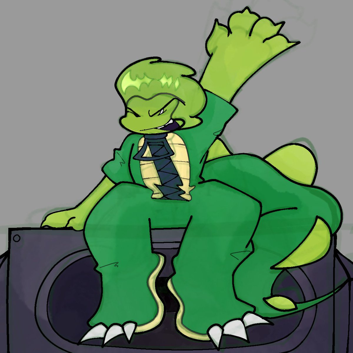 DailyMinusPico's tweet photo. Day 78

lizard on the speakers 

#fnf #fridaynightfunkin #fnfminus #dailyfnf https://t.co/1l6p8eu4Fu