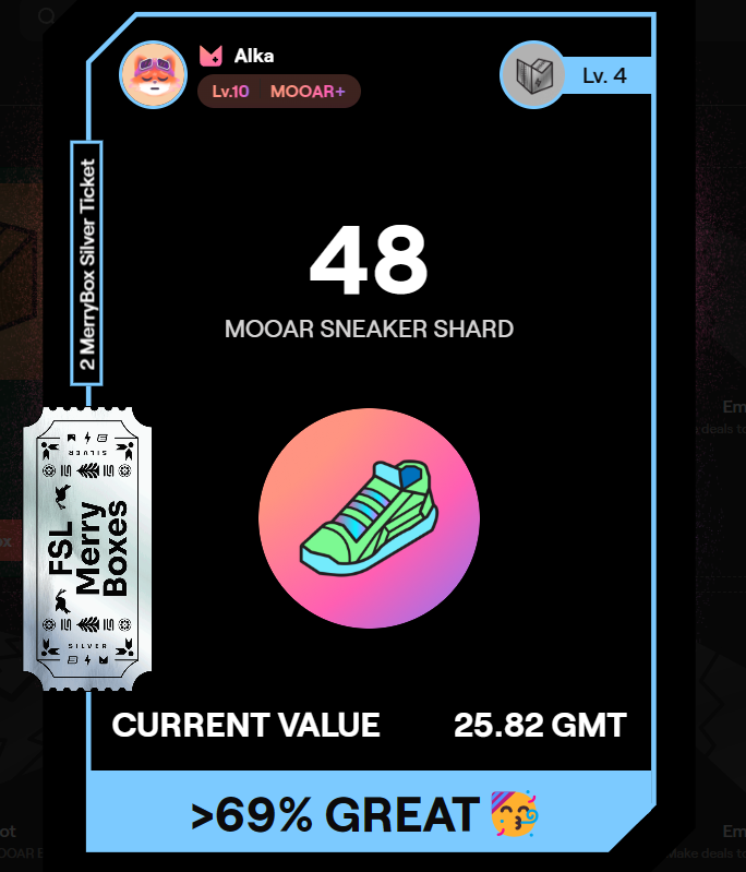 AlkaAmetyst's tweet photo. @TatsianaSTEPN @Stepnofficial @mooarofficial @STEPN_Su @jameswerk @Crypto30Y @CioSilv @MishaFYI @ClubSTEPNFrance @KleberSTEPN @tsubochanhao @shinkra
#FSLMerryBox #STEPN #MOOAR https://t.co/NsA7XgVa8r