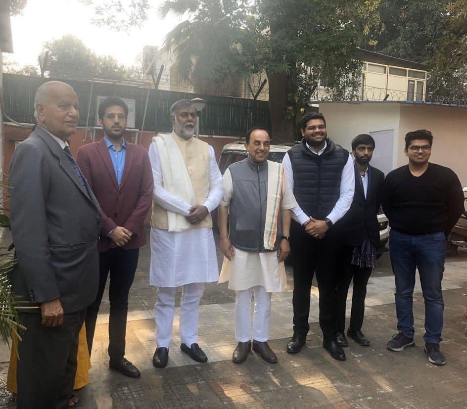 Subramanian Swamy tweet media