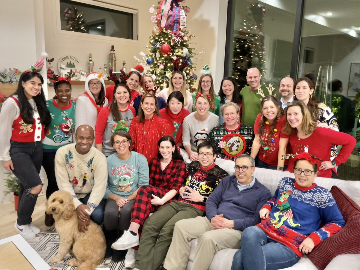 Happy Holidays from our @MDAndersonNews Gyn Oncology family! #endcancer #oncsurgery
