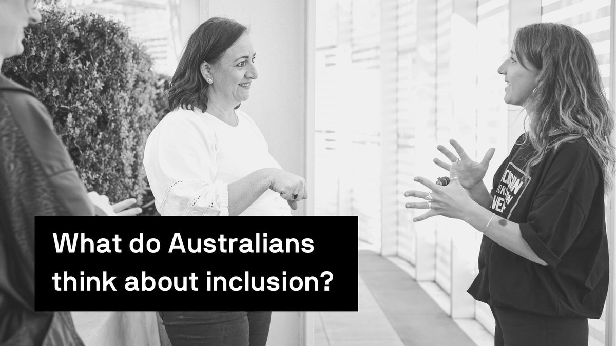 Did you miss our webinar: 'What do Australians think about inclusion?' The full recording is now available. 

Watch it here: youtube.com/watch?v=lUhIyf…

This event was jointly hosted by the Centre for Inclusive Design and UTS Centre for Social Justice &amp; Inclusion. @UTSSocialImpact