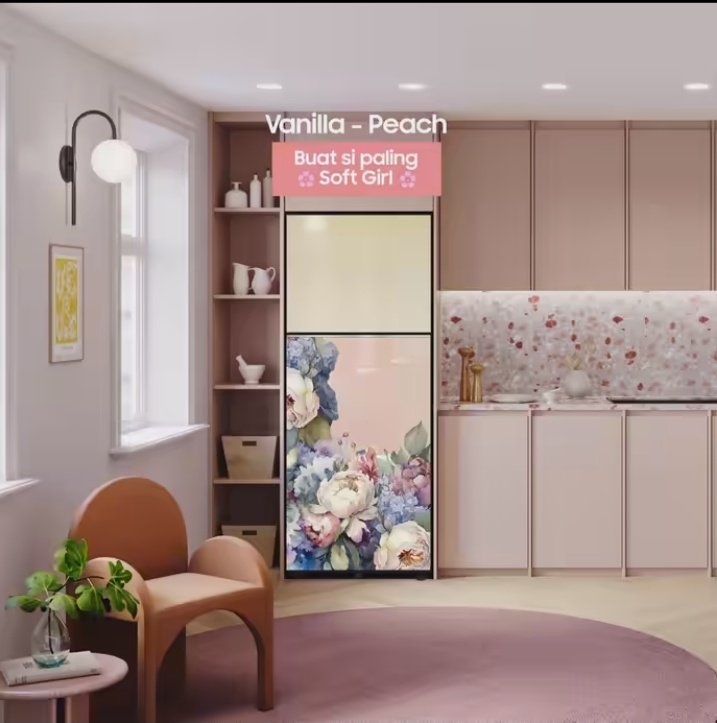 bundakialika's tweet photo. #MyDreamBESPOKE yg Vanilla - Peach ini!Soft&lembut ini sih q banget❤️bikin dapur makin estetik&stylish #RealLifeSolution buat q si penjual makanan🥳stok perlaukan gak perlu ribet lg karena ada OPTIMAL FRESH+Ungkep Compartment
#KulkasUngkepBESPOKE
@yudRayi
@araychester
@itsriny_ https://t.co/4mXeOUjQjB