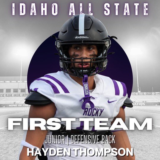 Rocky Football (@gorockyfootball) on Twitter photo CONGRATULATIONS <a href="/BrodySwearhart/">Brody Swearhart</a> @HaydenTh0mps_11 <a href="/JaxTanner0/">Jax Tanner</a> for being named Idaho 5A All State FIRST TEAM. CONGRATULATIONS <a href="/BrodySwearhart/">Brody Swearhart</a> @HaydenTh0mps_11 <a href="/JaxTanner0/">Jax Tanner</a> for being named Idaho 5A All State FIRST TEAM.