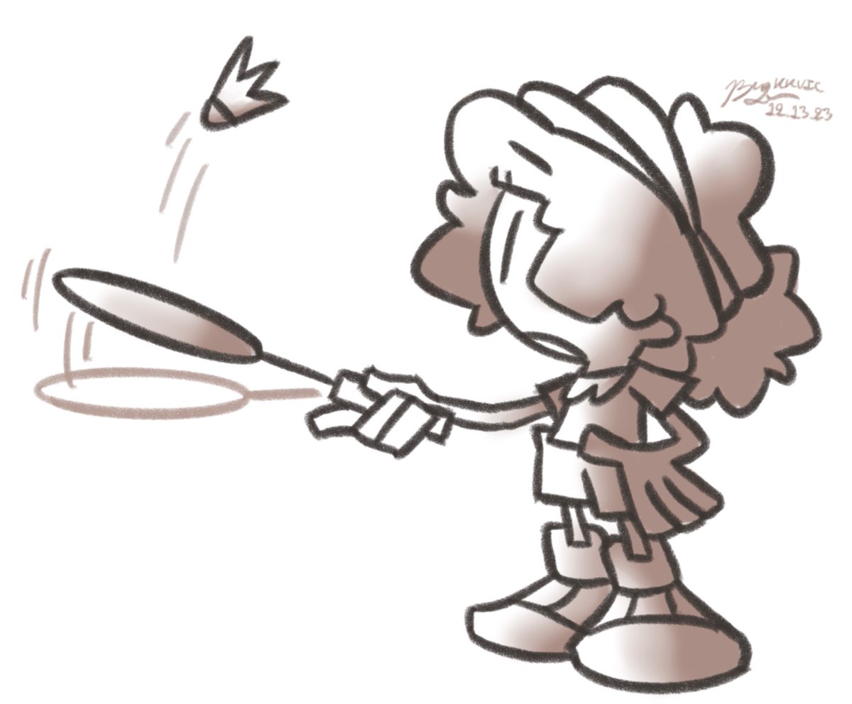 Can’t believe I’m already halfway there! Anyway, here is a sports lover for today. While Mae has her hand on every sport she could fathom, her favorite would have to go to Badminton! (Day 13)
#ocadvent2023