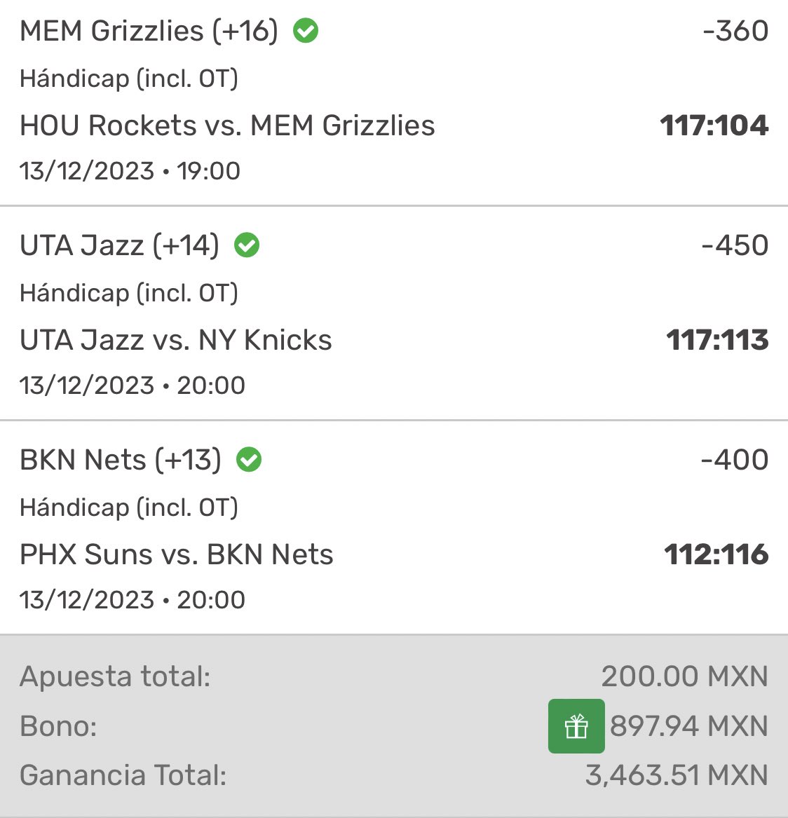 Una más, que buen día 😃