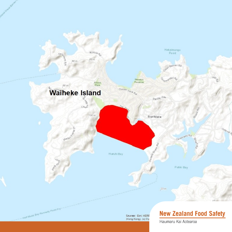 MPI_NZ's tweet photo. NZ Food Safety is advising the public not to collect or consume shellfish gathered from Blackpool and Surfdale beaches on Waiheke Island due to the presence of an algae-like organism called Okeania spp.

For full details, visit: https://t.co/OpTAcBYexI https://t.co/2AcXK8QBhG