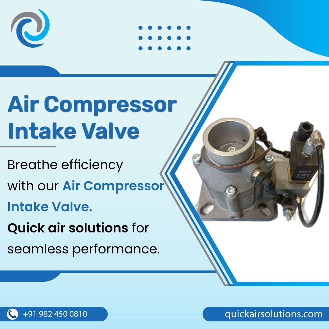 air_qucik's tweet image. Breathe efficiency with our Air Compressor Intake Valve. Quick Air Solutions for seamless performance. Elevate your operations with precision engineering!

#quickairsolutions #intakevalves #compressorsolutions #IndustrialInnovation  #compressorspareparts #ahmedabad