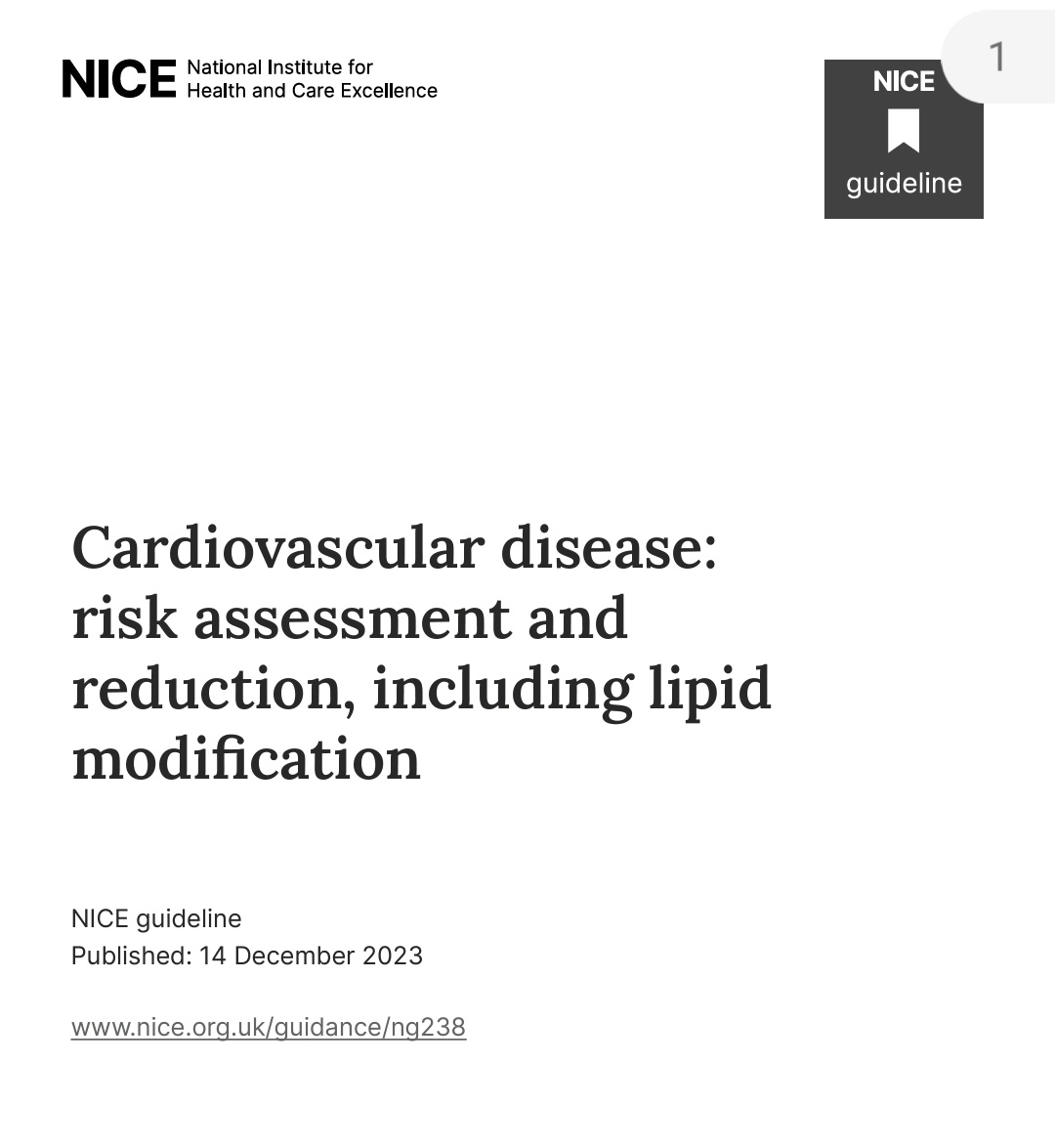 NEW @NICEComms on lipids out: 🥁Targets for 2° prevention are LDL-C of ≤ 2.0mmol/L, or non-HDL-C of ≤ 2.6 🥁If on max tolerated dose of HI statins & target not met, consider additional LLT (TAs) 🥁Consider ezetimibe (+ max HI statin) even if target met, to ⬇️ CVD risk further