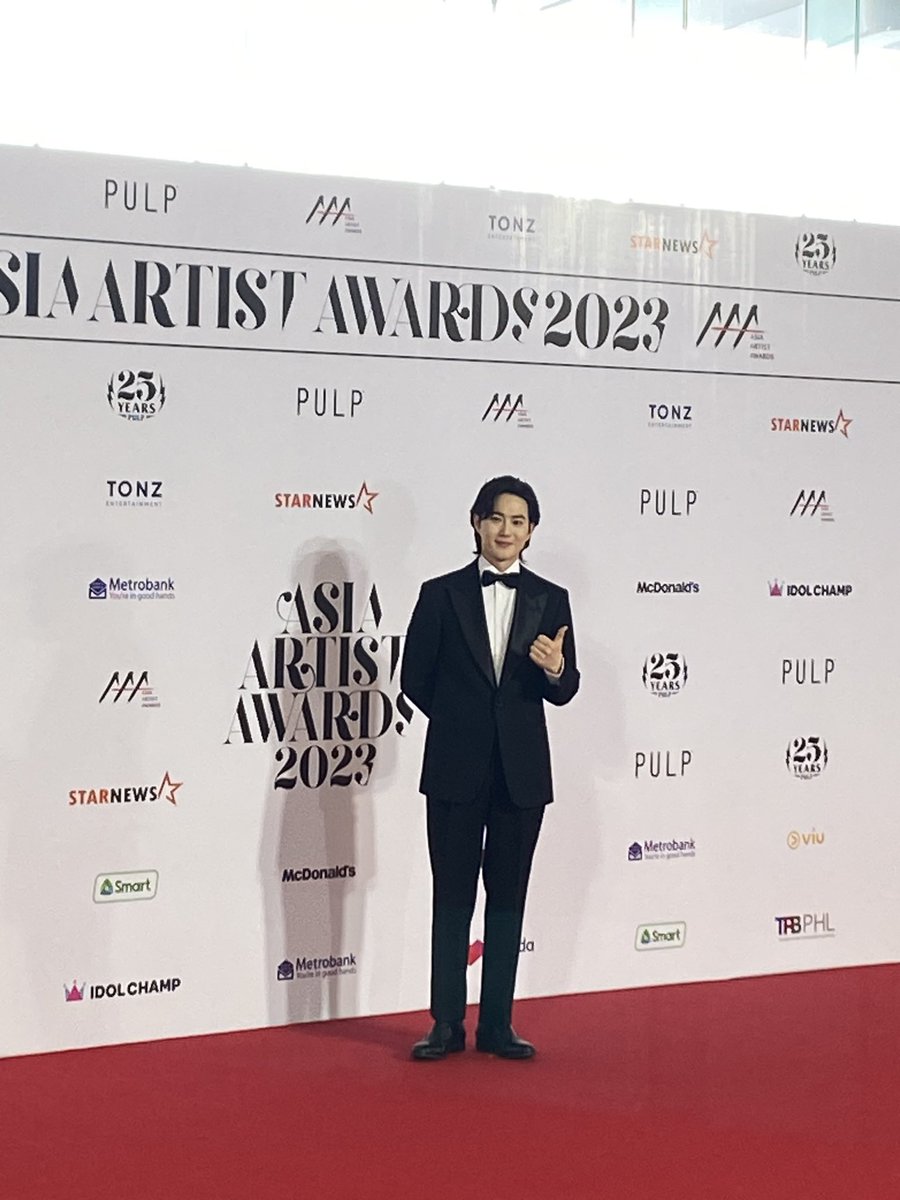 NYLONManila's tweet photo. #EXO’s Suho at the #AAA2023inPH https://t.co/m0bpNDuOmB