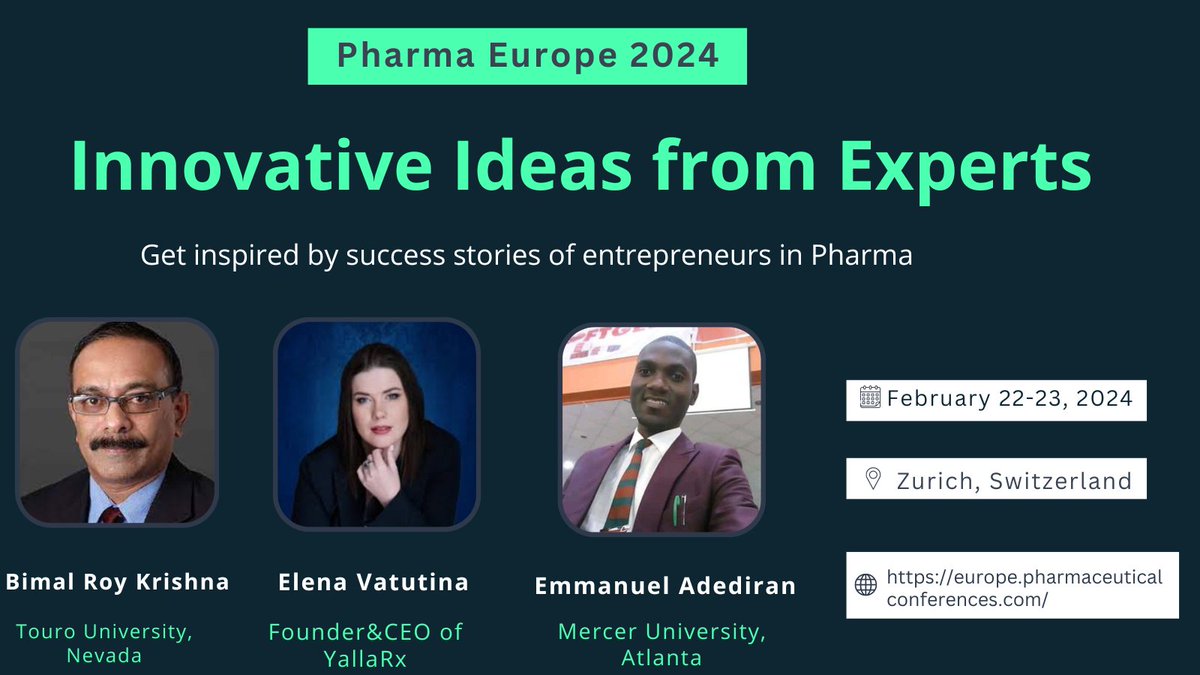 🚀 Ready to Make an Impact? Speak at #Pharma_Europe Conference 2024 📷#pharmaceutical industry is evolving rapidly. If you're at the forefront of this transformation, consider joining us as a #speaker at Pharma Europe Conference 2024. #PharmaceuticalCompanies #Drugs