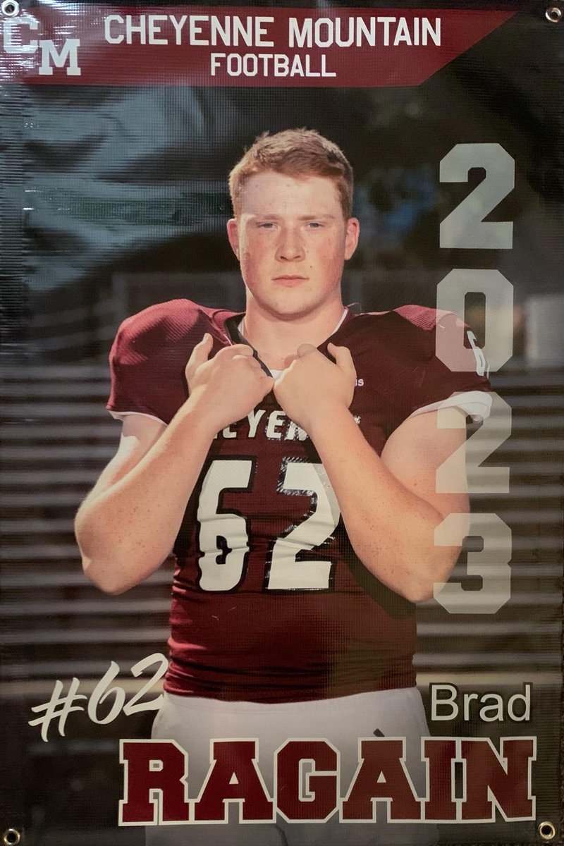 Congrats to <a href="/brad_ragain/">Brad Ragain</a> for earning All-State HM DE! Captain, 41 T's, 9TFL's, 4 FF's, Academic All-State HM, played 10 diff pos for us the past 2 yrs &amp; class act! hudl.com/video/3/145184… <a href="/CMTNAthletics/">CM Athletics</a> <a href="/DannyMataJr/">Danny Mata KRDO</a> <a href="/KKTV11Sports/">KKTV 11 Sports</a> <a href="/CarsonDField/">Carson Field</a>