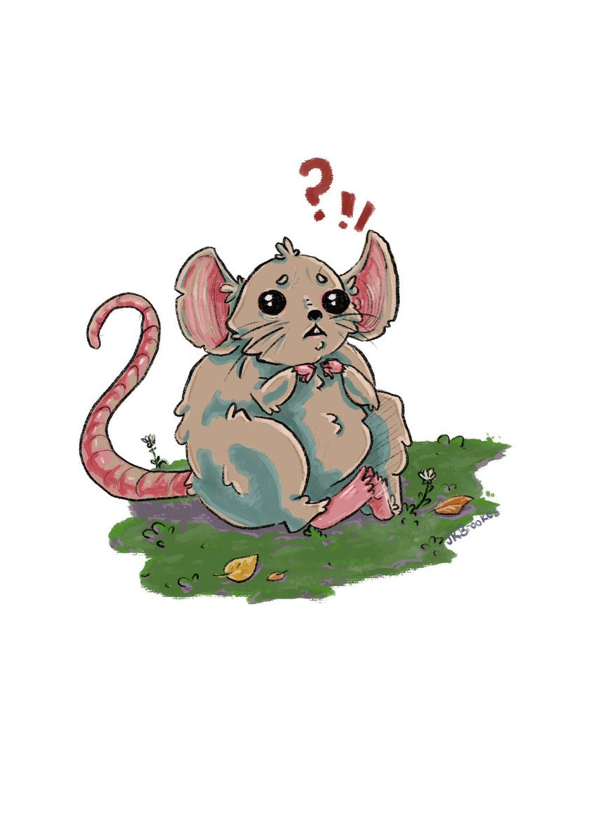 Huh?! 

#digitalart #cute #art #rat