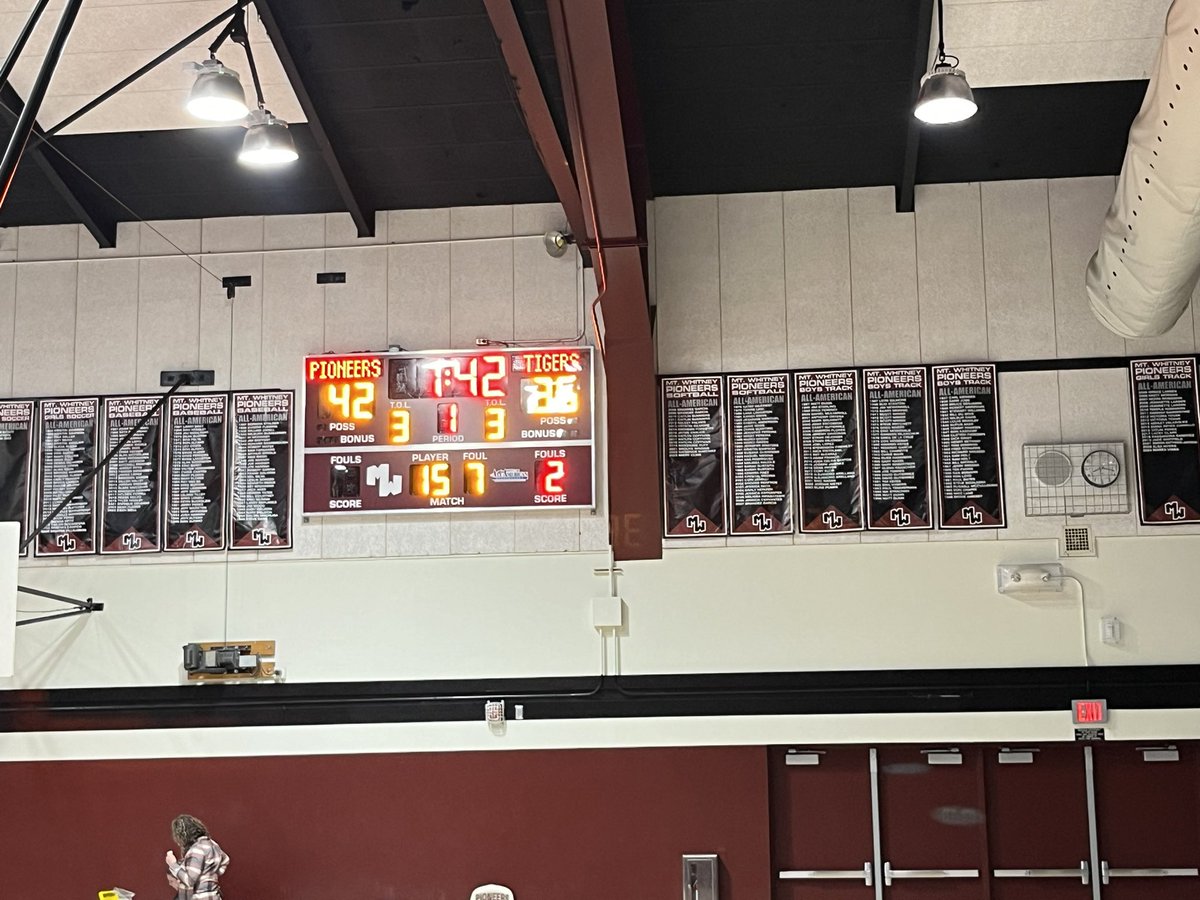 Enjoyed a Mt. Whitney High School wrestling dual against Lemoore this evening. Go Pioneers! @MWHSPioneers @visaliausd