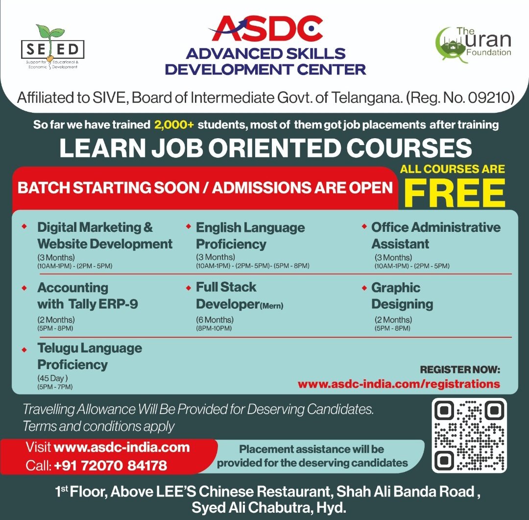 OfficialTQF's tweet photo. FREE Offline Courses

Register Today 👇
https://t.co/7TAFZJtYo7 https://t.co/cFRtG04oQa