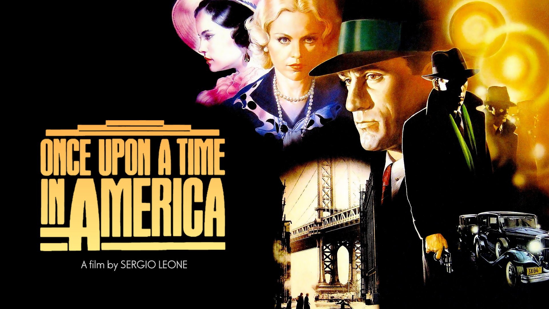 Plumeria Movies on X: "Once Upon a Time in America (1984): Directed by  Sergio Leone, this epic crime film spans several decades, depicting the  lives of Jewish gangsters in New York City.