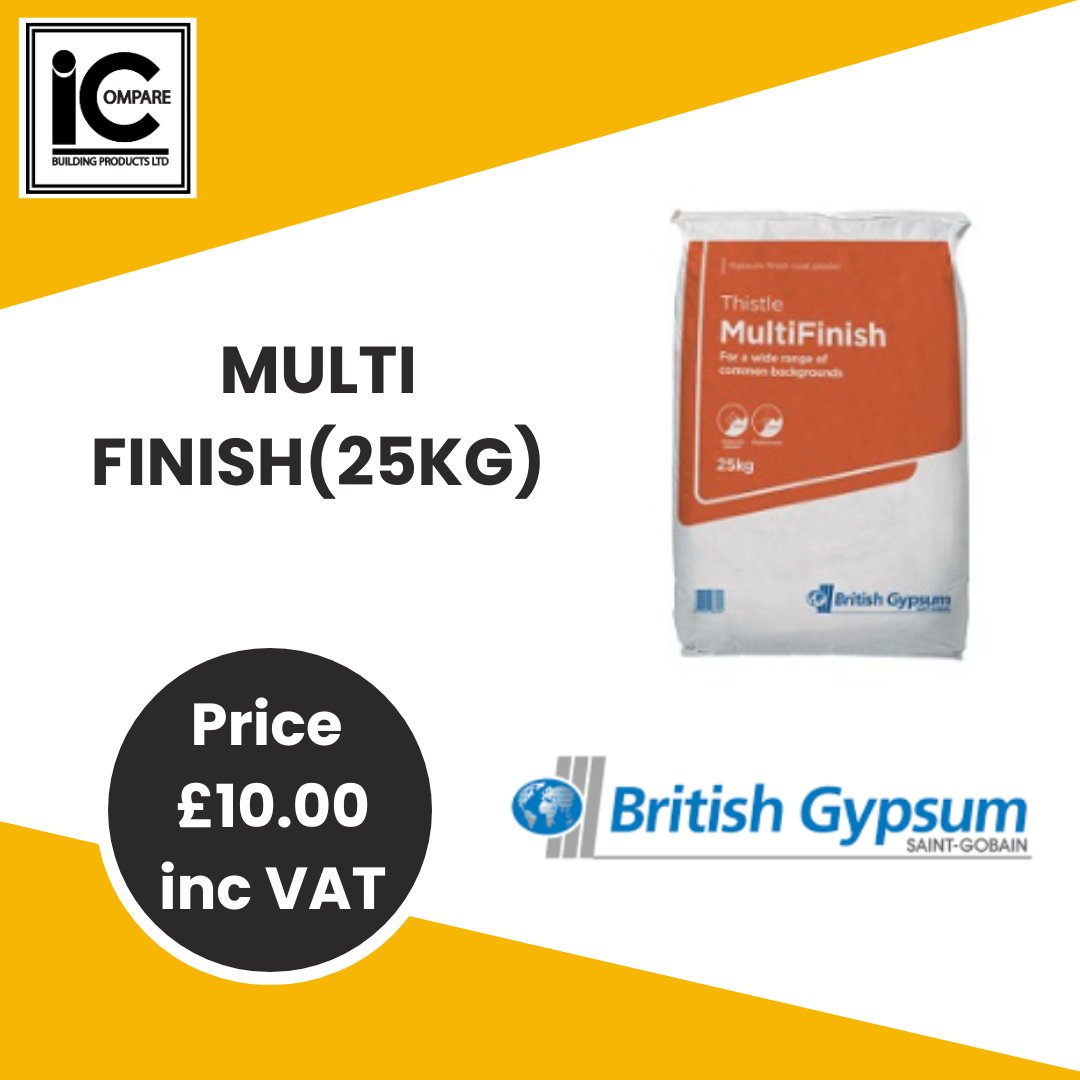 MULTI FINISH (25KG)
£10.00 per bag 📷
Call 01142 441 666 to place your order!
#icompareltd #Sheffield #SteelCity