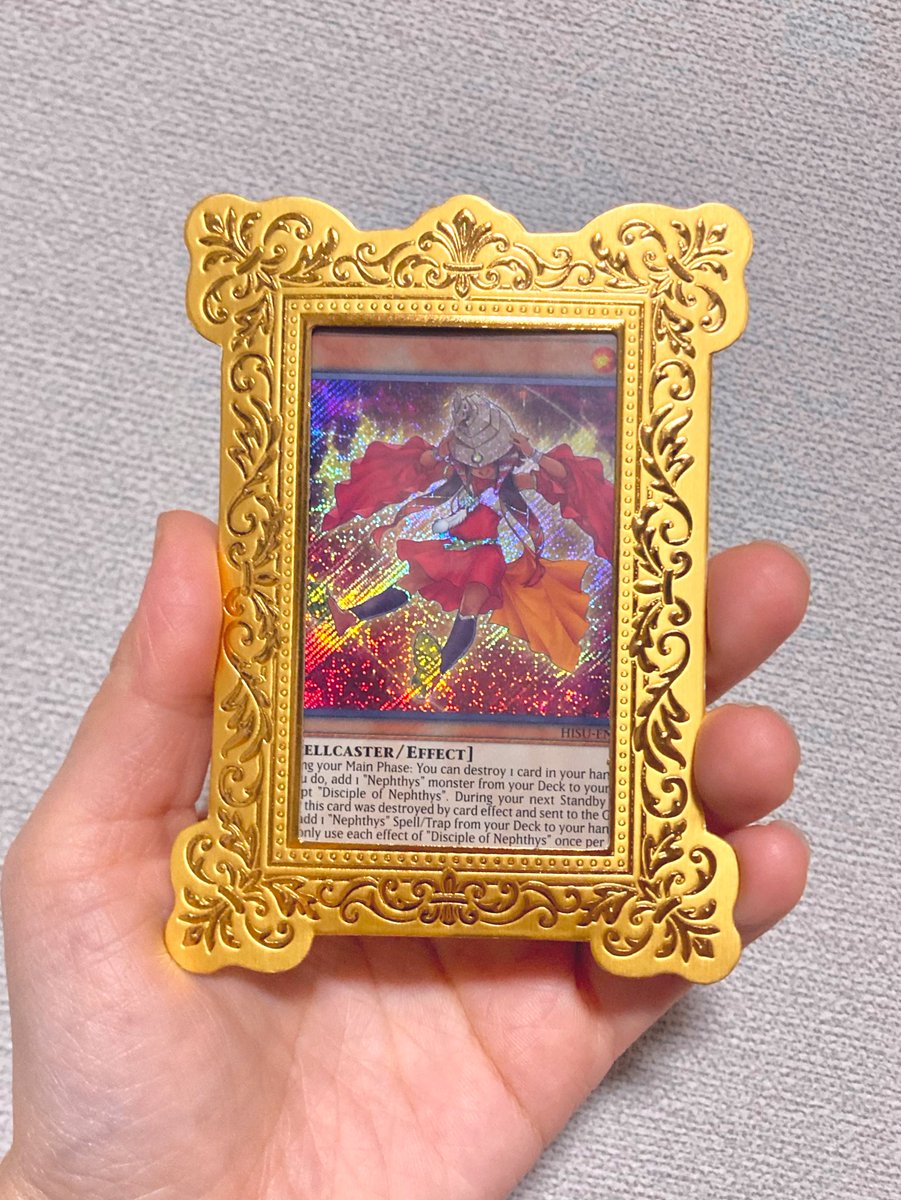 遊戯王カードを立体化します 世界に1枚だけの作品を作成します