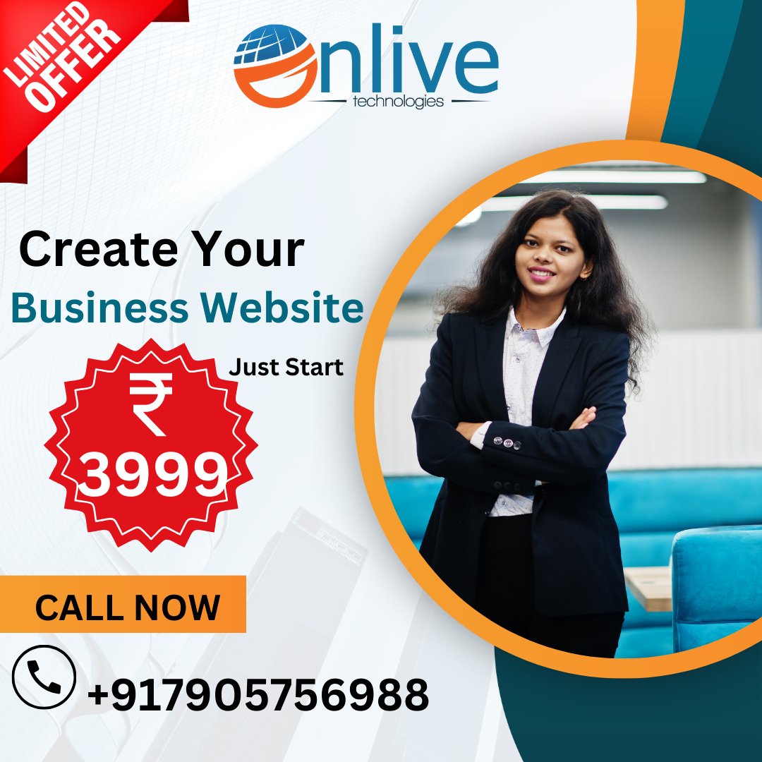 onlivetechno's tweet image. We specialize in creating visually stunning, user-friendly websites that elevate your online presence.
WhatsApp/call us at +919170858013, +917905756988
Visit onlivetechnologies.com/website-design/
#webdevelopmentcompany #webprogrammingcompany #webdesignernearme #webdesigner #Webdesign