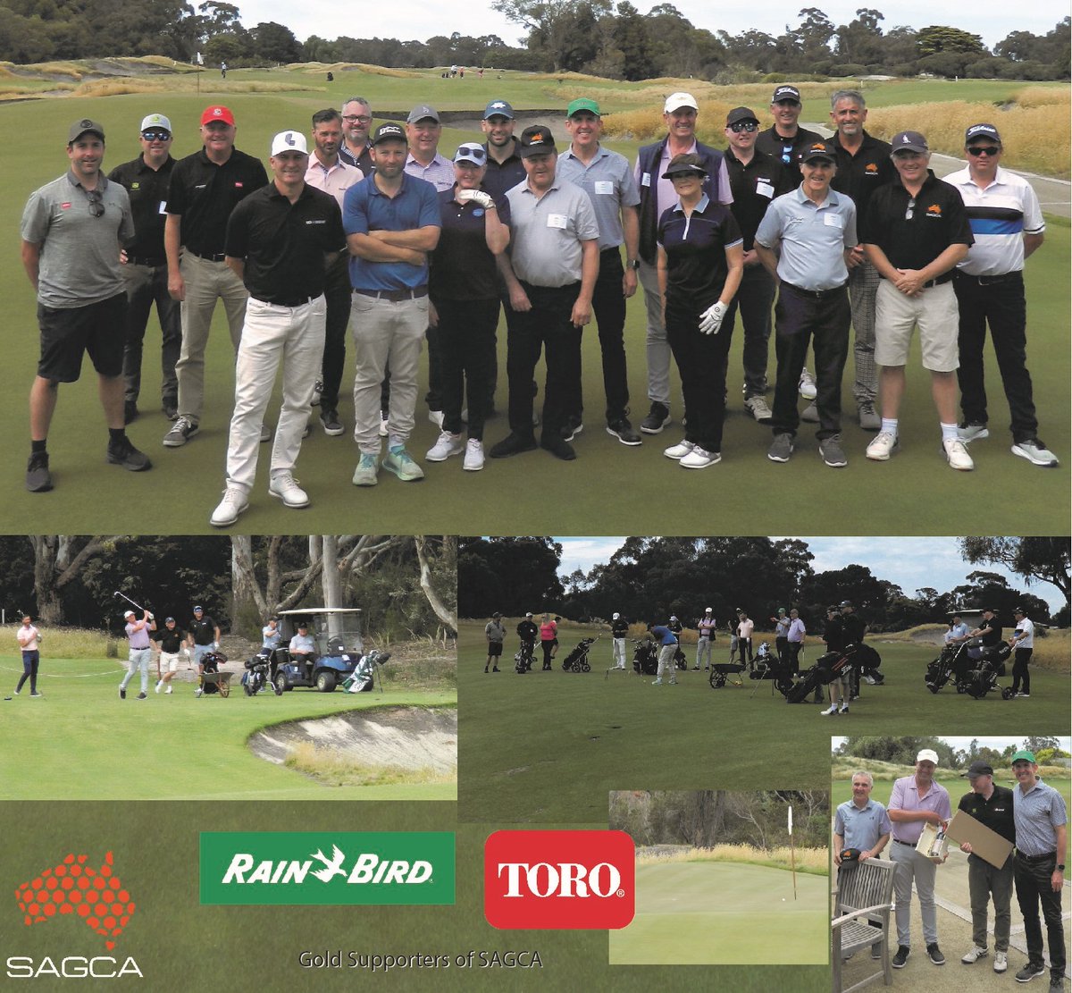 In late November we had our SAGCA Friends Day held at Kingston Heath GC. Over 20 SAGCA members and industry friends enjoyed a pleasant morning of socialising and golf. SAGCA appreciates the support of all its industry partners.