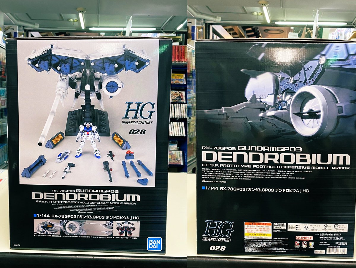 HGUC 028 RX-78GP03 ガンダムGP03 デンドロビウム バンダイ HGUC 028 1
