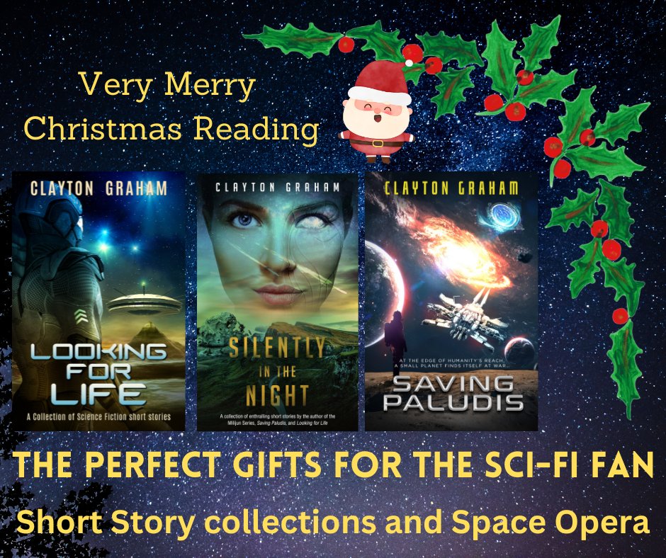 CGrahamSciFi's tweet image. MULTI-AWARDED SCI-FI GIFTS FOR THE LOVES IN YOUR LIFE
PRINT and eBOOK-ALL BOOKS, AUDIO-LOOKING FOR LIFE
AMAZON: amazon.com/Clayton-Graham…
or
OTHER STORES: books2read.com/ap/nkJmbR/Clay…
#mybookagents #ian1 #SFRTG #SciFi #scifibooks #bookworm #mustread #SFF #ebook #kindle #sciencefiction