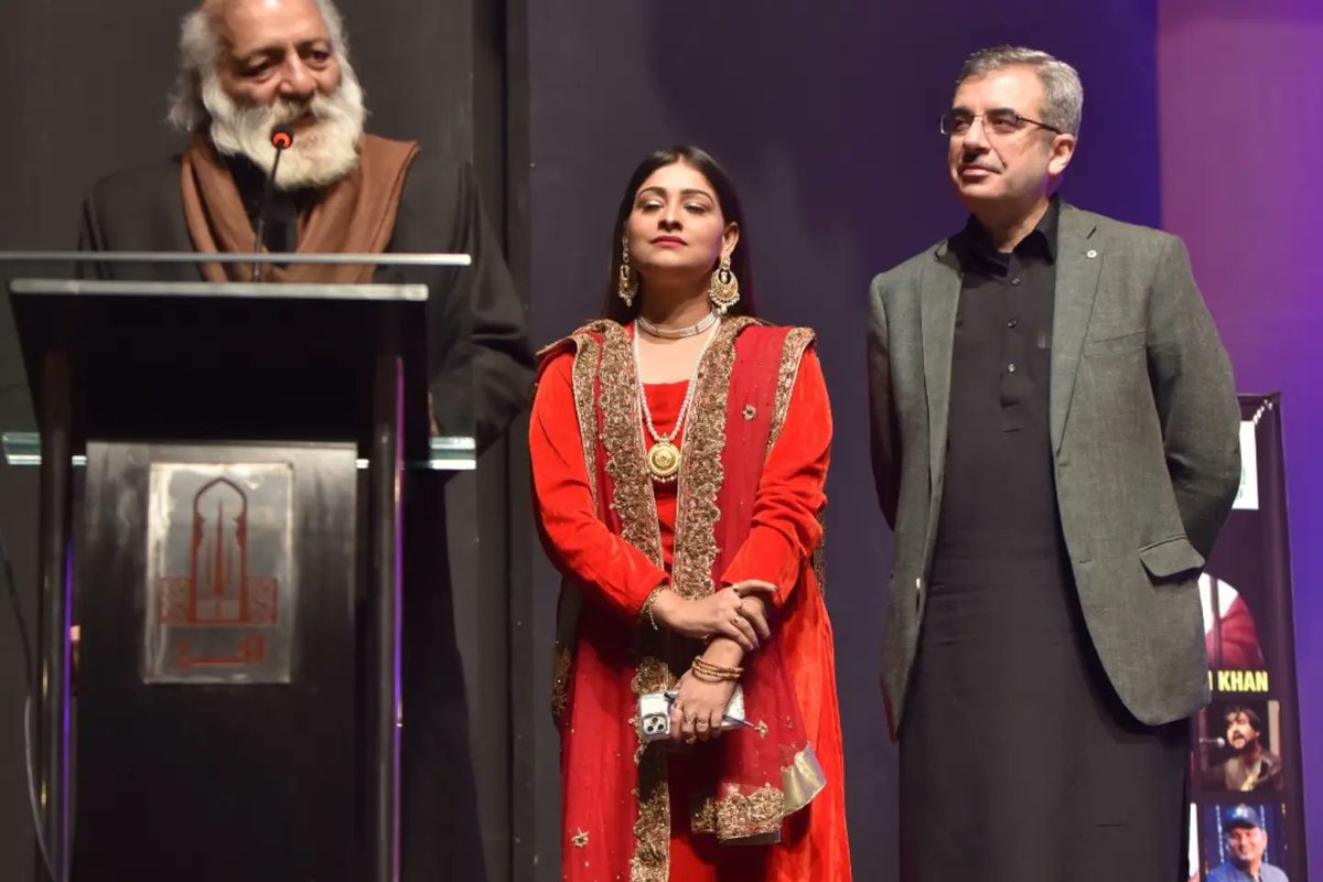 AlhamraLAC's tweet photo. In a celebration of #classical melodies, @AlhamraLAC hosted a mesmerizing #classicalmusic night in collaboration with Sham Chaurasi Music Circle, paying homage to the legendary classical singers Ustad Salamat Ali Khan and Ustad Sharafat Ali Khan.
#ClassicalNight https://t.co/6sNk4qsVZa