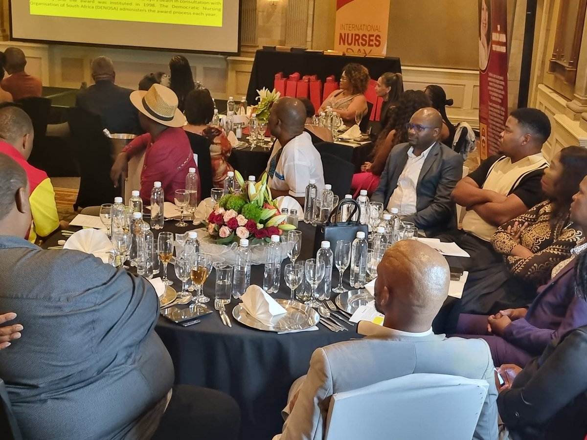 #DENOSA held the National #MarilynLahana Caring award event in Pretoria to honour nursing workers who selflessly serve their communities @ICNurses @africanews