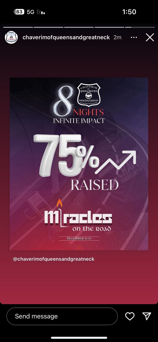 Almost there… who’s gonna help us get to the finish line????? charidy.com/coq/Q57