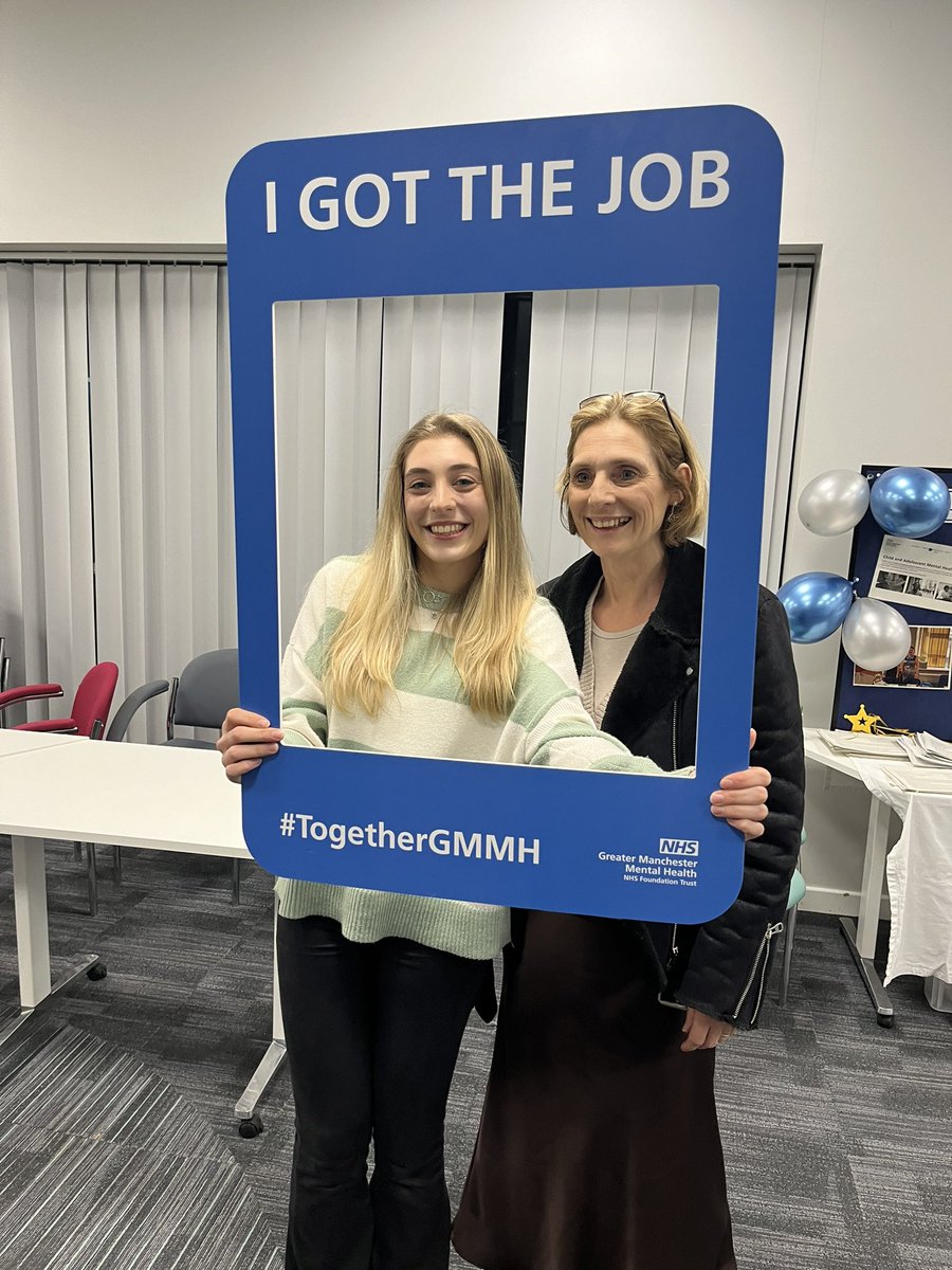 Huge shout out to all our staff that gave their evening up to support CAMHS recruitment! Great success, energy and positivity 💎#TeamCAMHS <a href="/GMMH_NHS/">Greater Manchester Mental Health</a>