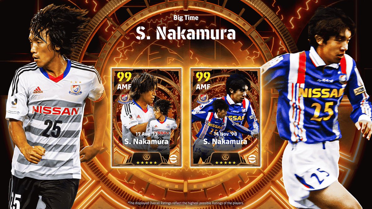 ✓本日のエピックガチャ 🇯🇵S. Nakamura ◇搭載【#BigTime+ブースター