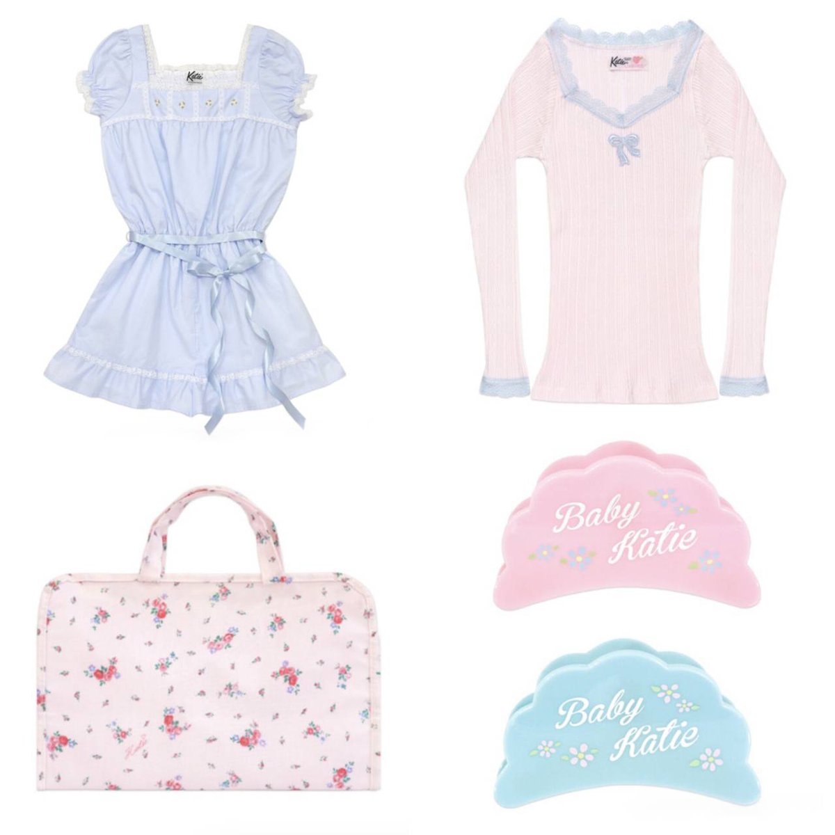 Katie_the_Store's tweet photo. 🤍 𝗢𝗡𝗟𝗬 𝗔 𝗙𝗘𝗪 𝗟𝗘𝗙𝗧 🤍

𝓑𝓪𝓫𝔂 𝓚𝓪𝓽𝓲𝓮..🌸･ﾟ *

ブルーミングなロンパースに
ヘアクリップも残りわずか🩵🪽

＊ Web Storeは 
12/19(火)～以降も通常営業いたします。

＊ Shop通販につきましては
明日12/15(金)15:00 を最終とさせていただきます。 https://t.co/pedJqwbTun