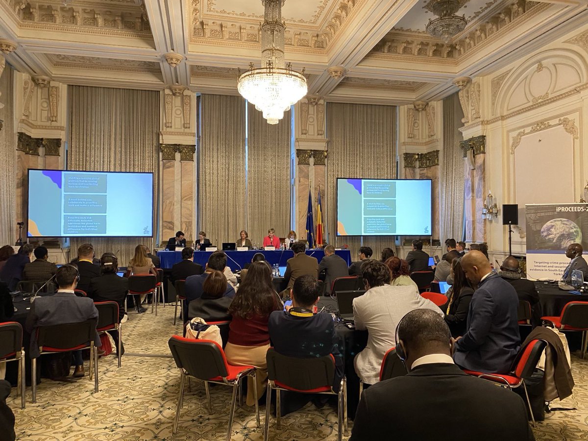 🐙🧑‍💻#Octopus Confrence 2023 is off to a great start! @CeciliaPopa and @CesarMoline from #EUCyberNet are taking action on site in Bucharest🇷🇴 👉Cecilia already attended a workshop on “Automatic detection of child sexual exploitation and abuse materials” #EUForeignPolicy @coe