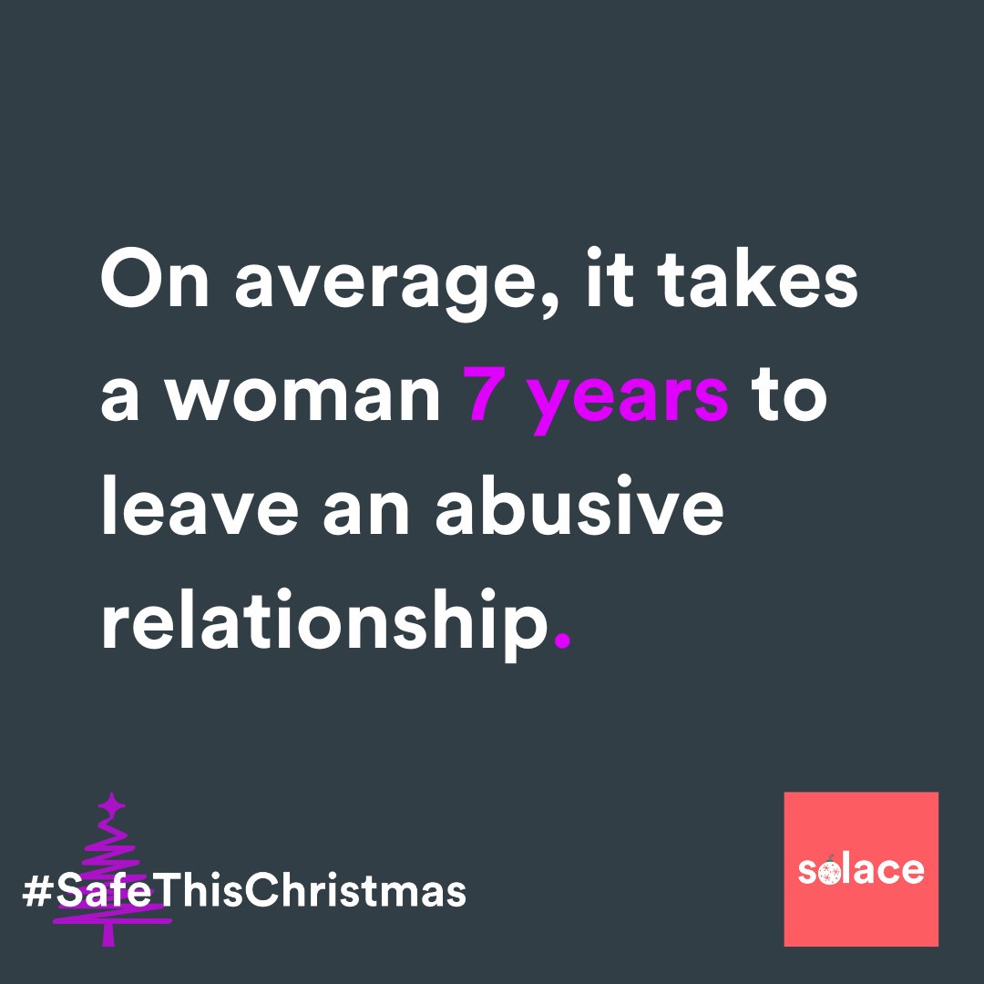 7 years is 7 too long. With. your support, we can reach women and children sooner and help them get to safety. Join us in making a difference and ensuring a safe Christmas for all. Donate now solacewomensaid.org/donate/