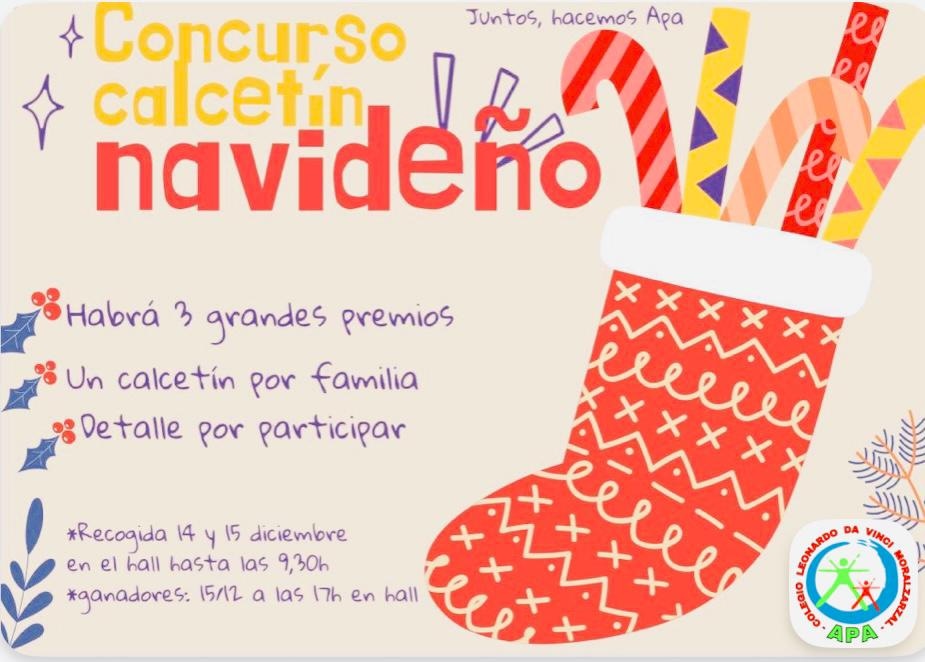 APACLDV's tweet photo. ¡¡Comenzamos a recoger calcetines!!
¿Ya habéis hecho el vuestro?
🎄🥰 https://t.co/2nVbMxLsId