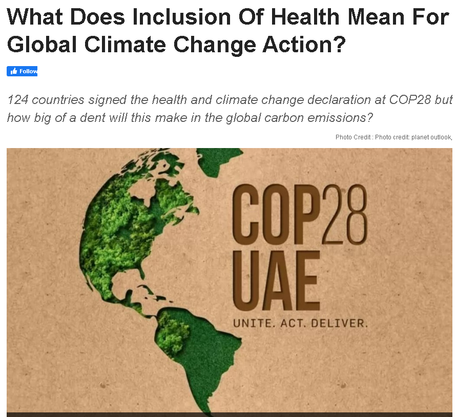 As #COP28 ends on an emblematic note, @Abinash0294 shares his views on the outcomes... More in stories @shinejac and @shreya_jai of @bsindia and Shivam Bharadwaj from @BWBusinessworld To know more read: tiny.cc/fgaivz #COP28 #Climateemergency #ClimateAction