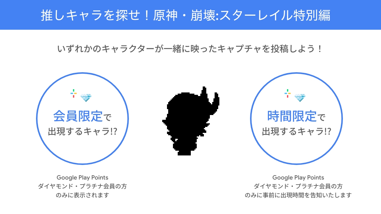 原神・崩壊スターレイル GooglePlay 大感謝祭 オリジナルキャップ