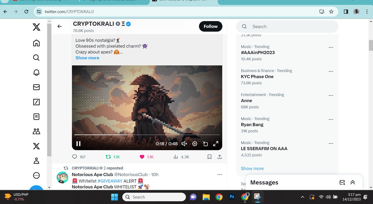 MoriartyTenah's tweet photo. @taegiveaway @CRYPTOKRALI3 manefest🤞🤞🤞🤞🤞🤞 https://t.co/SZM3NwbOG0