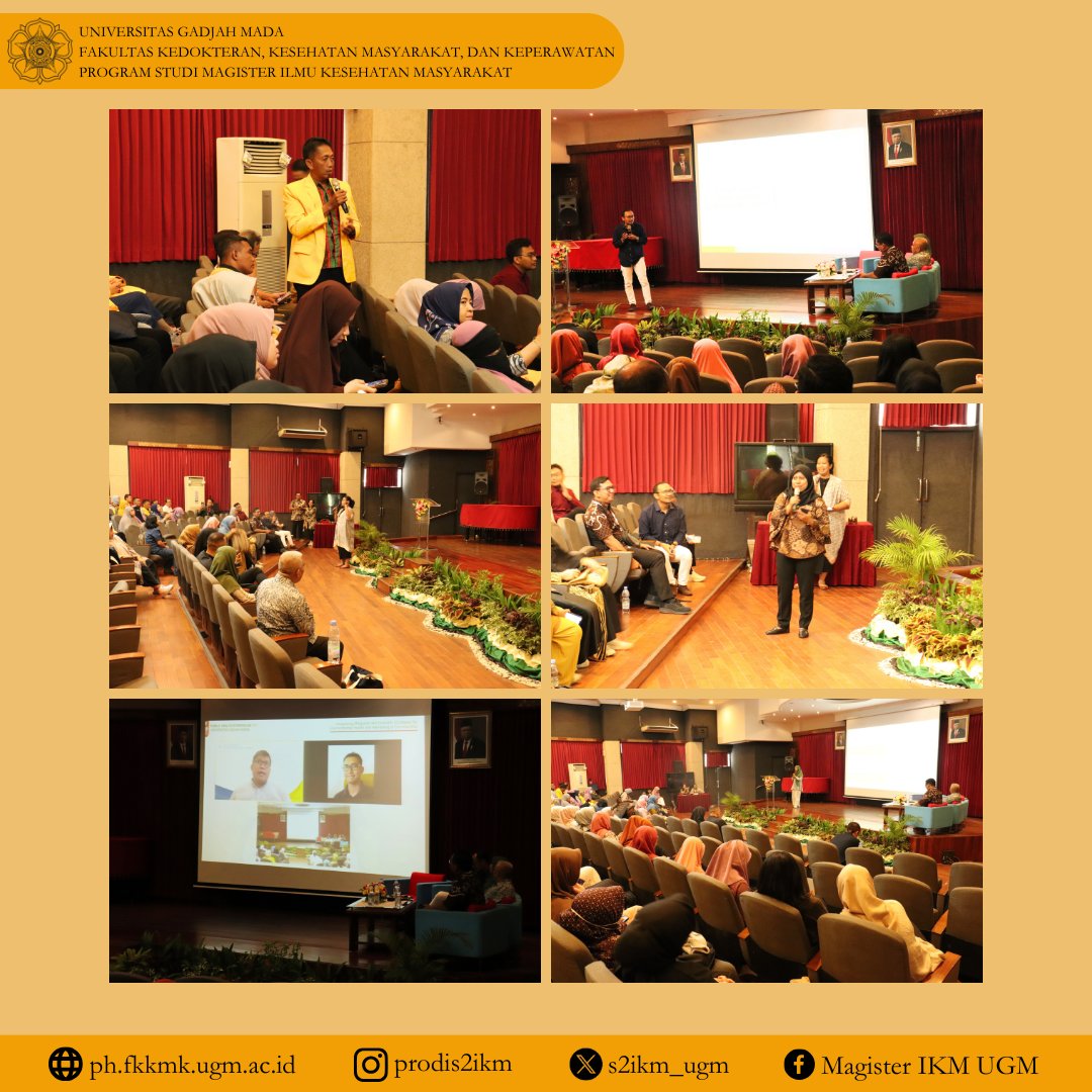 S2 Ilmu Kesehatan Masyarakat, UGM tweet media